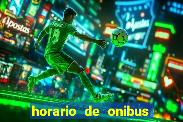 horario de onibus santos dumont x juiz de fora